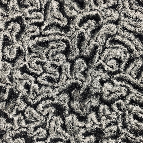 VTG 50s Mink & Persian Curly Lamb Wool Dinner Coat - Picture 13 of 15